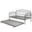 Lit de jour simple avec lit gigogne Fox-419933245