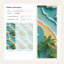 Papier peint plage tropicale, palmiers, océan