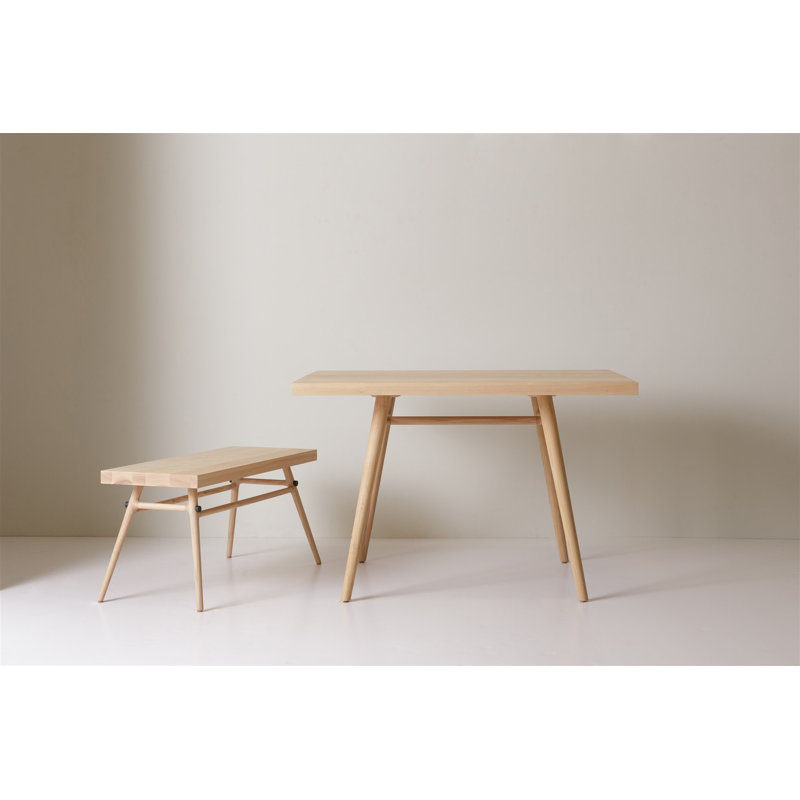 Bough Solid Wood Bench, 18" H x 46" W x 15" D