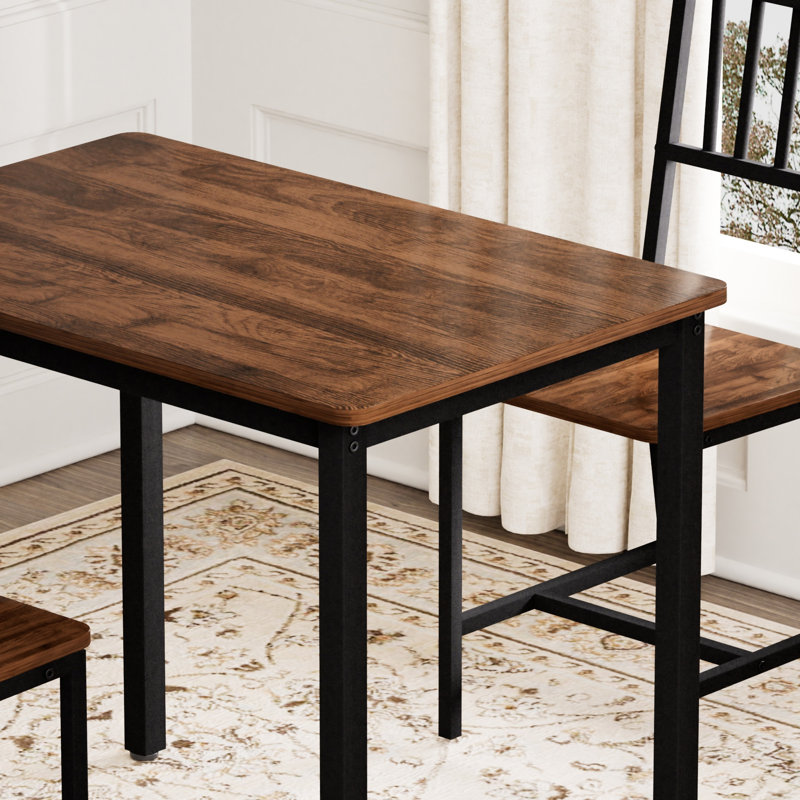 Ensemble de table de salle à manger, Noyer, Noyer / ne s'applique pas