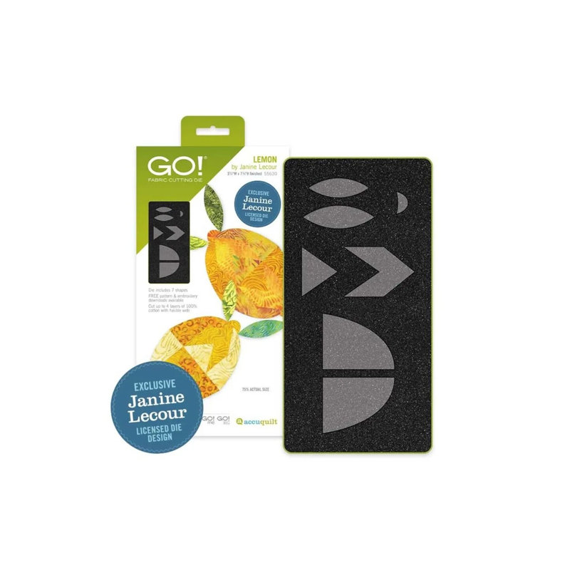 Accuquilt GO! «Lemon Die» par Janine Lecour