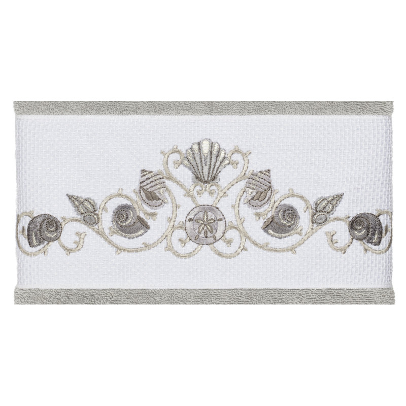 Bella Turkish Cotton Midweight Bath Towel, Light Gray