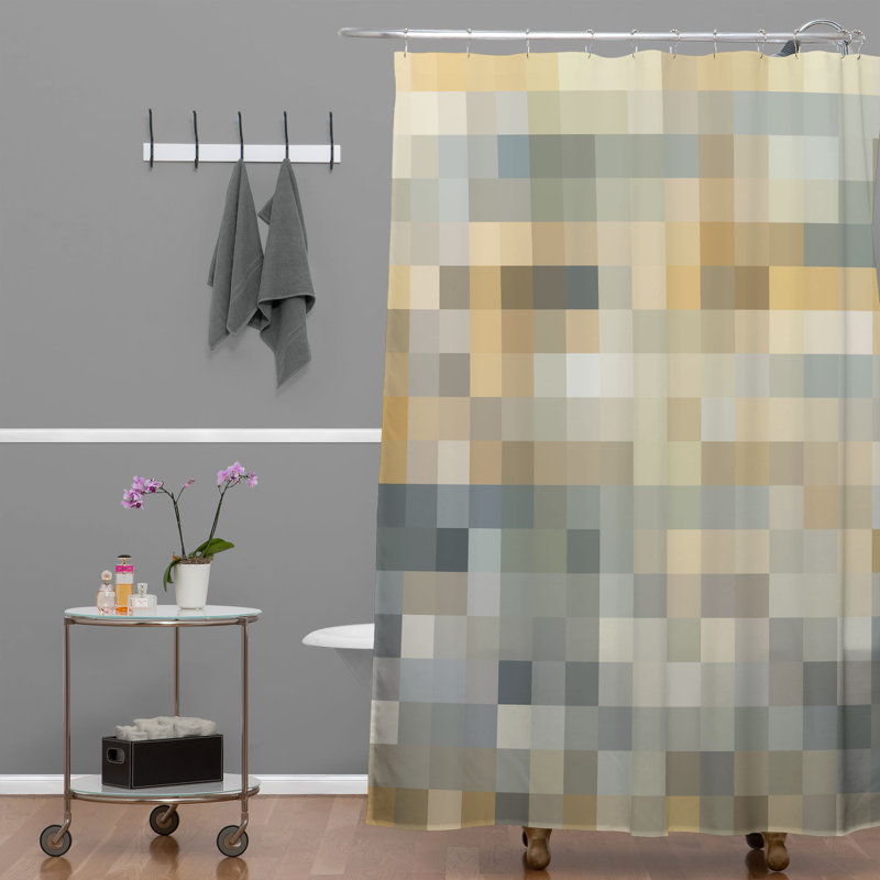 Rideau de douche simple