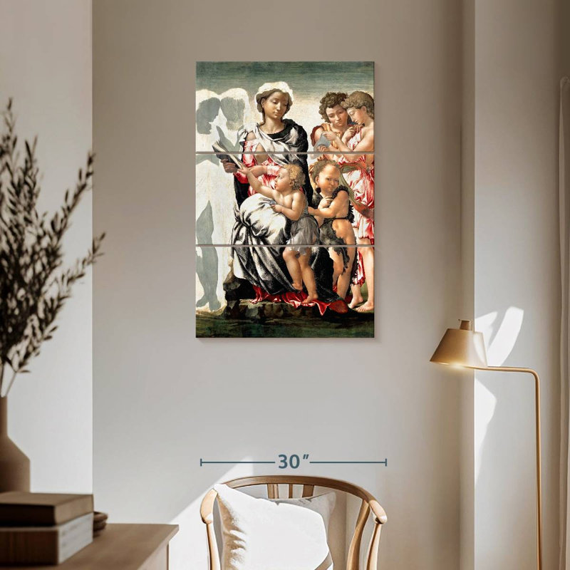 Adella Manchester Madonna 1497, 57" H x 36" W