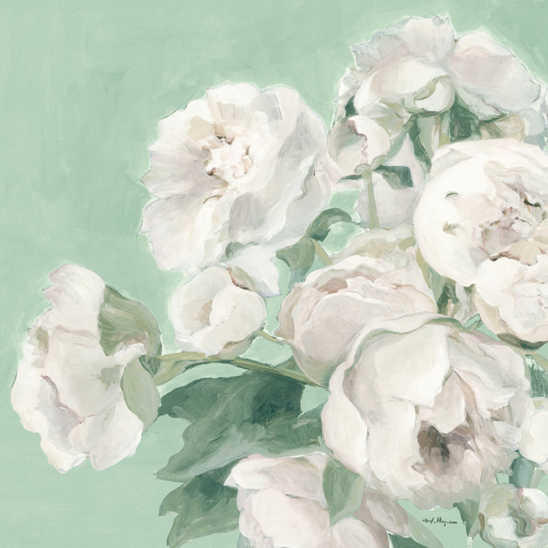 Peonies by Marilyn Hageman - Wrapped Canvas Painting, 91cm H x 91cm W
