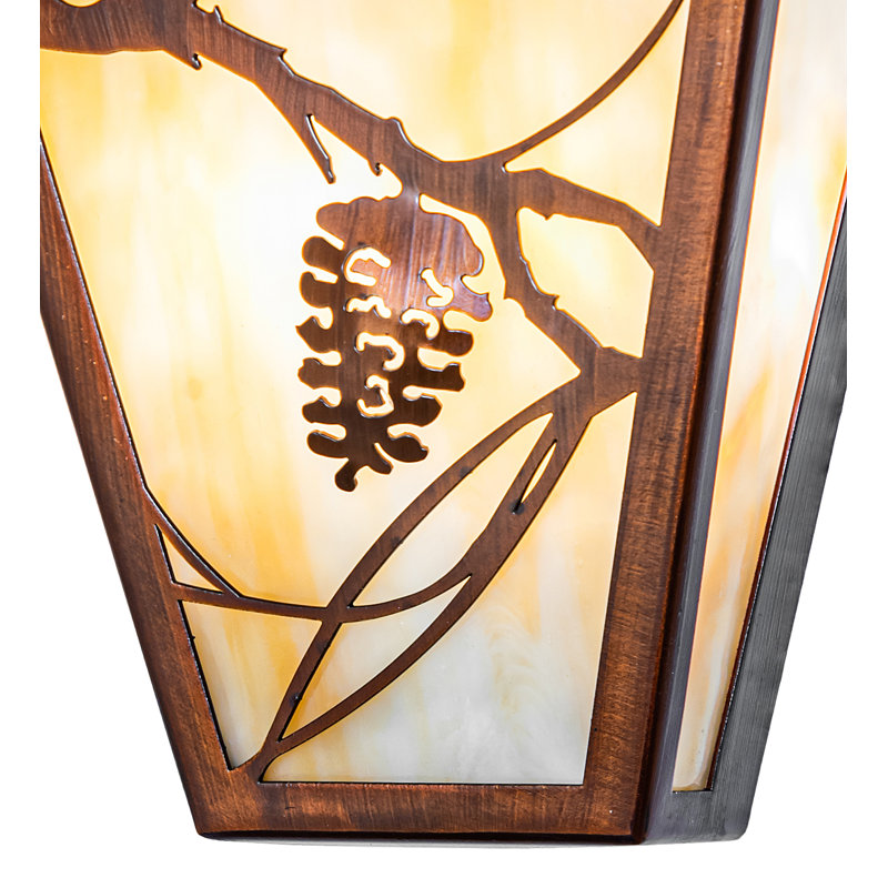 3 - Light Flush Mounted Sconce