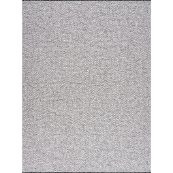 Javen Light Gray Machine Washable Non-Skid Rug Latitude Run Rug Size: Rectangle 7'9 x 10'3