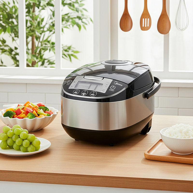 5L Multifunctional Rice Cooker with Steamer