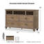 Commode 7 tiroirs Cashawn