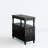 Solid Wood 2-Drawer End Table with Fluted Detailing-1108984143-1109324723