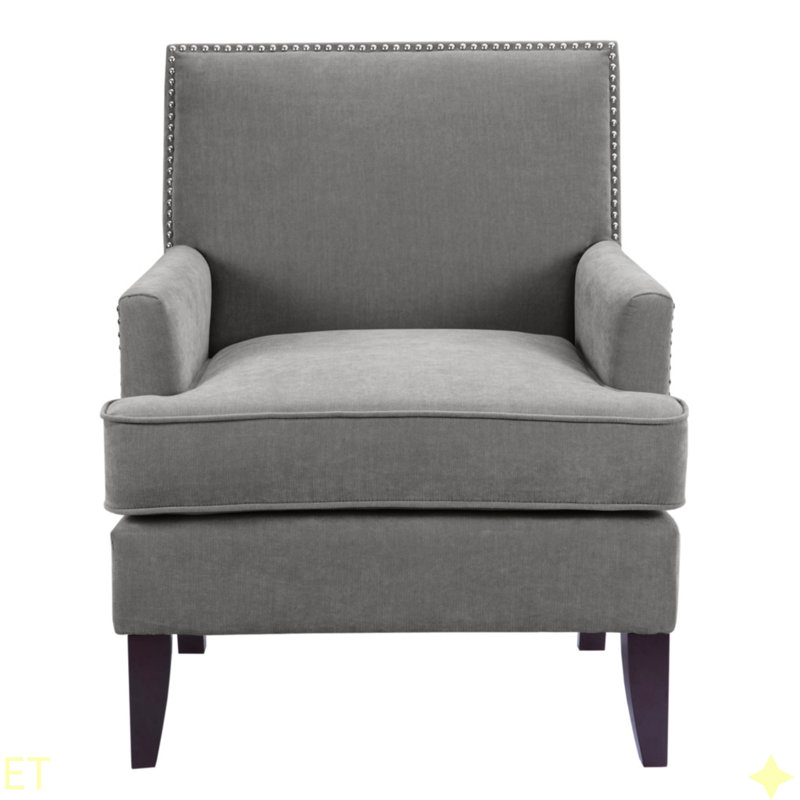 Fauteuil club Track Track, Gris