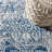 Latorre Modern Persian Boho Vintage Cream/Blue Rug-27496885
