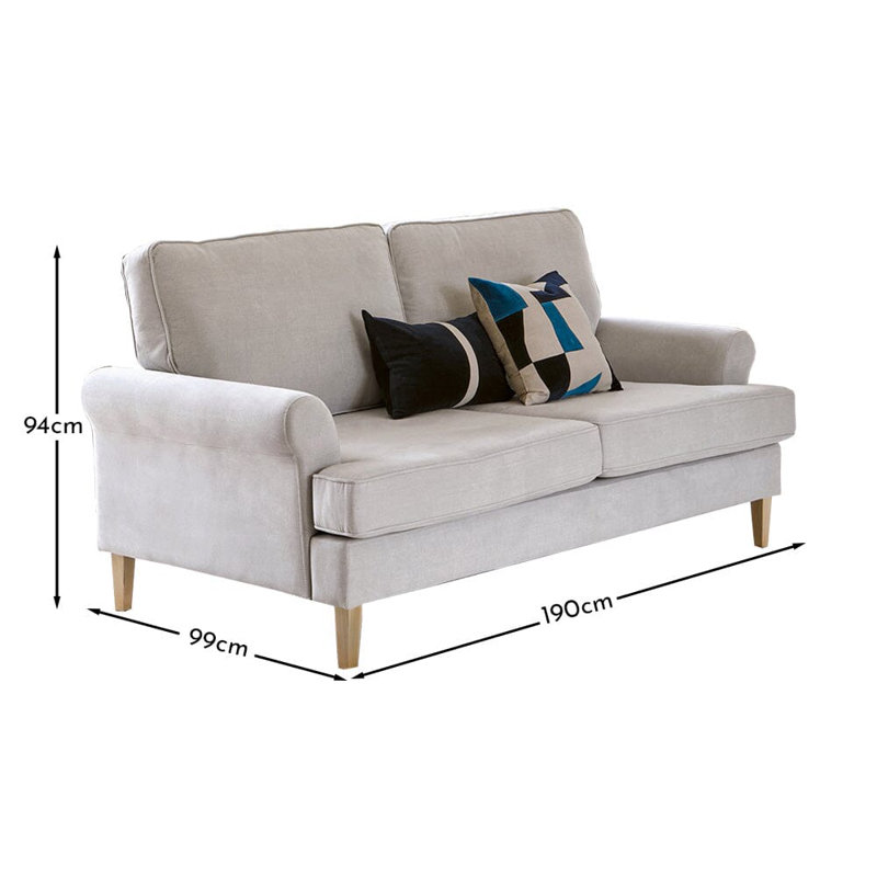 Marpain 2 Seater Sofa, Grey