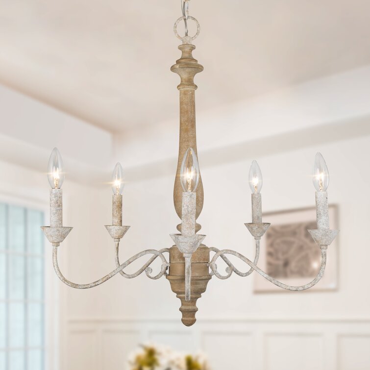 Ophelia & Co. Tacoma 5 - Light Dimmable Chandelier & Reviews | Wayfair