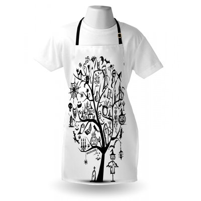Halloween Bib Apron