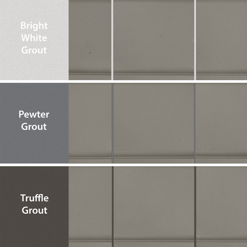 Quarry Cove Base 5-7/8 In. X 5-7/8 In. Ceramic Floor And Wall Trim, Gray