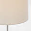 Thomas O'Brien Bryant 52" Adjustable Cordless Floor Lamp with Linen Shade-1240271349
