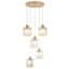 Lustre moderne en cristal à 5 lumières à intensité variable-2047144533