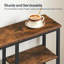 Dadash 29.5" Small Console Table with Metal Mesh Shelf-1533936136