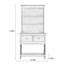 Buffet en bois massif brun noisette
