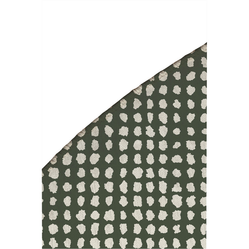 Tapis d'extérieur antidérapant Grunge Row, Rond 5 pi
