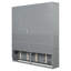 Armoire-lit simple escamotable avec lampes et prises de courant-881808027