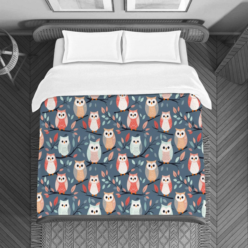 Housse de couette Owl Meike, Housse de couette grand