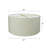 16x16x9 Textured Oatmeal Hardback Drum Lampshade