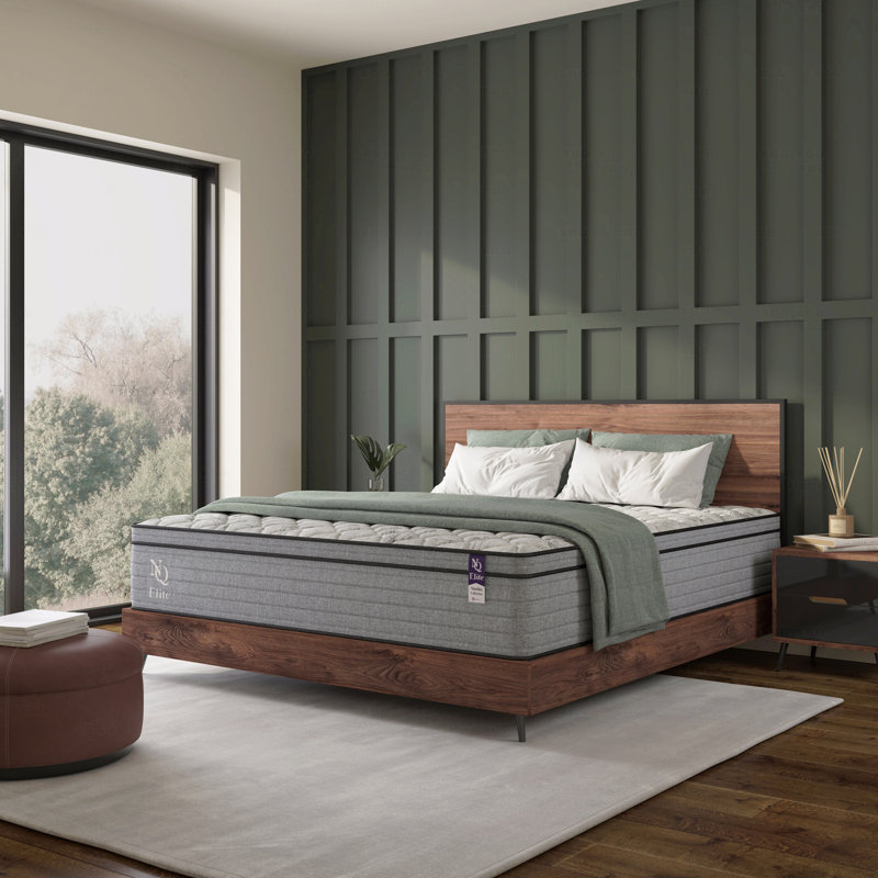 Matelas hybride en mousse viscoélastique gélifiée 10 ", Lit simple, 10"