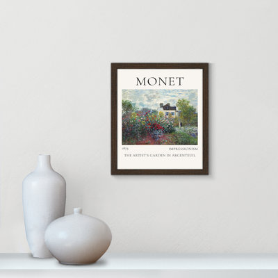 Rocchetto "Artists Garden in Argenteuil" Print