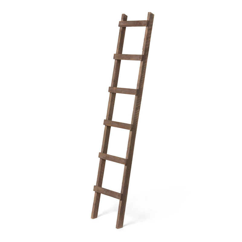 Échelle de présentation en bois