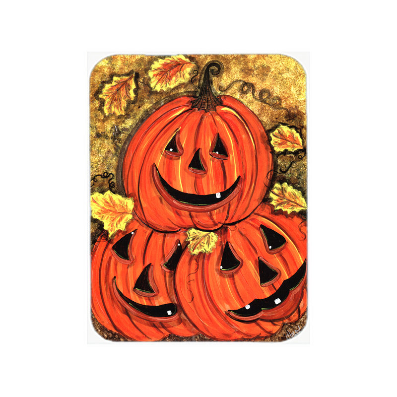 Pile de citrouilles jack-o-lanterns
