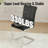 51" Rectangular Tempered Glass Dining Set with 4 Cantilever Faux Leather Chairs-1915390953