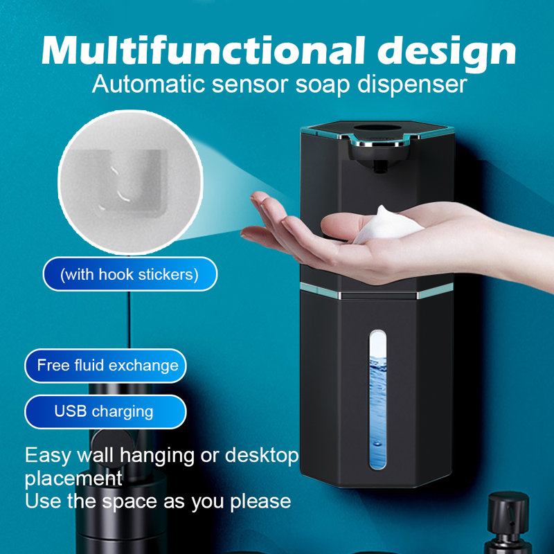 Automatic Soap Dispenser Adjustable USB-C Rechargeable