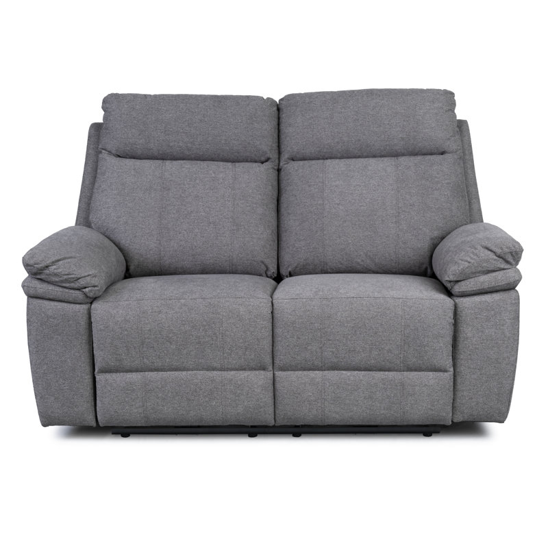 Cooney 2 Seater Electric Reclining Loveseat, Dark Grey