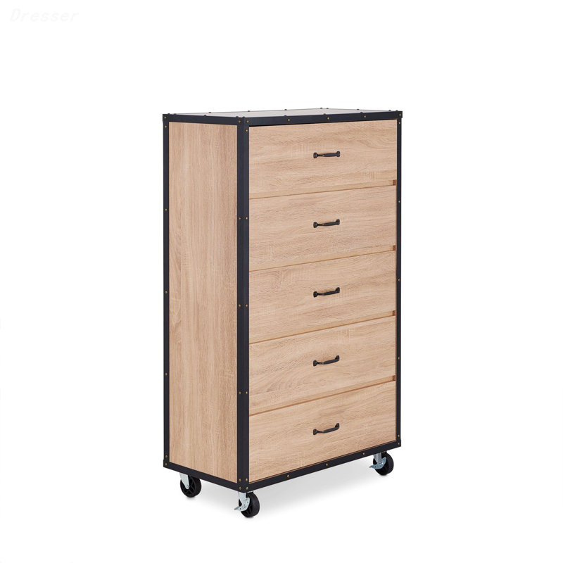 Commode ACME Bemis, chêne clair vieilli