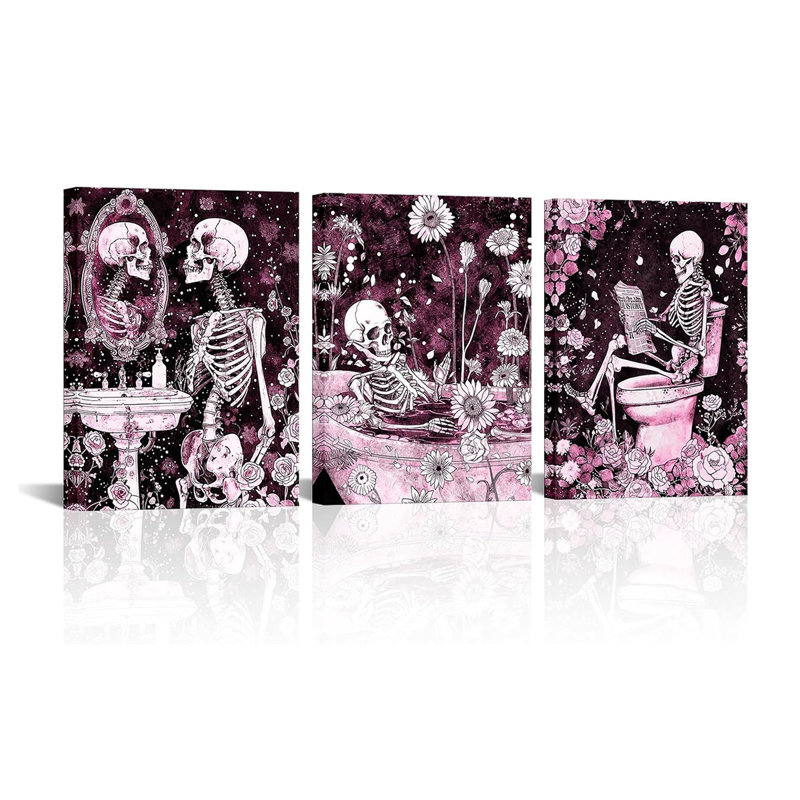 3 Piece Wrapped Canvas Wall Art