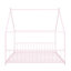 Lit en métal pour chambre d'amis Christenson-865696186-865696187