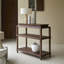 Achille Solid Wood Console Table-1103998062