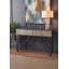 120cm Solid Wood Top Console Table