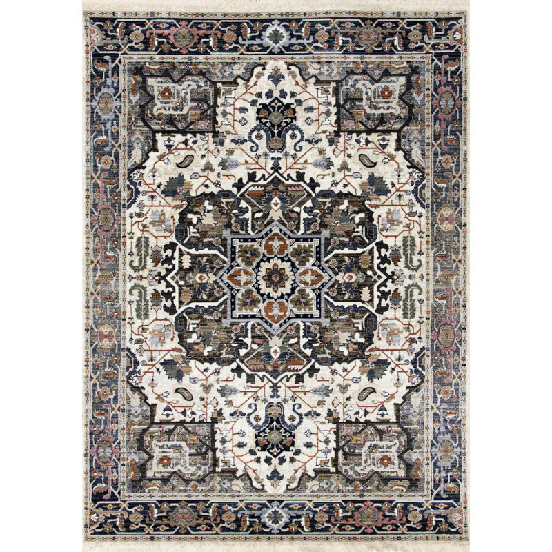 Tapis antidérapant Jovira, Rectangle 5 pi 3 po x 7 pi 10 po