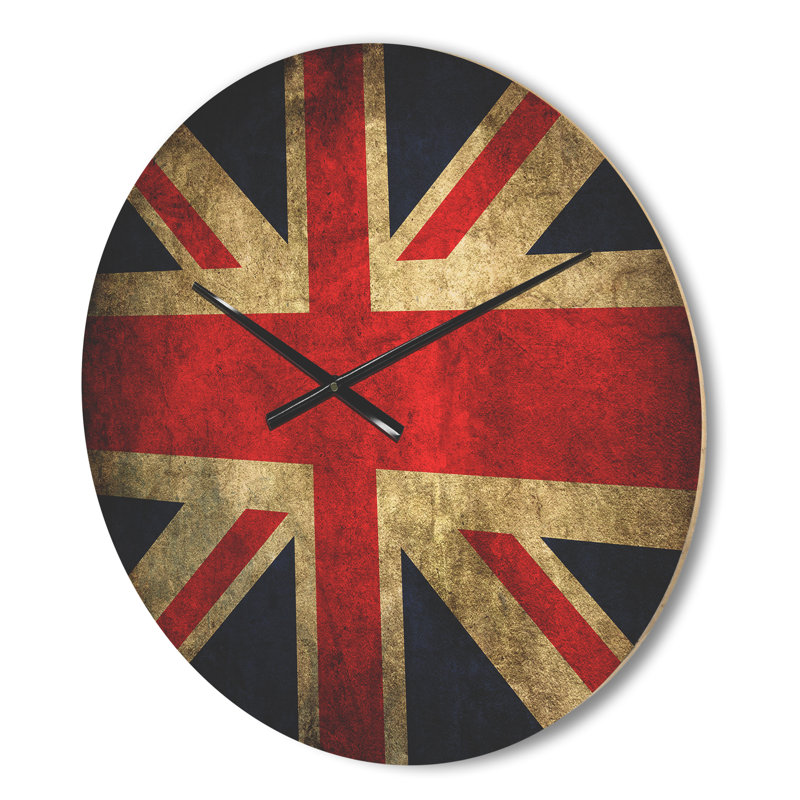 Horloge murale rétro en bois, Petit