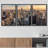 Architecture Building " Skyscraper In New York City Midtown At Sunset " 3 - Pieces-56497812-103556059