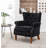 Astello 29'' Wide Tufted Polyester Wingback Chair-2060722360