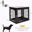 Mobilier de cage pour chien, niche pour chien-528794669