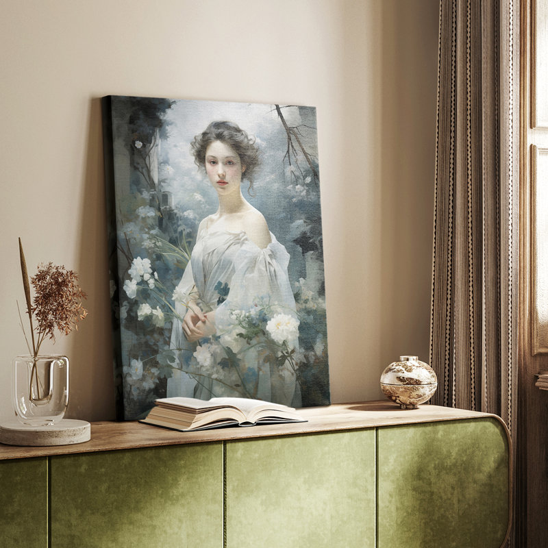 «WOMEN Series» - Toile tendue avec châssis de qualité supérieure - Prêt à être accroché