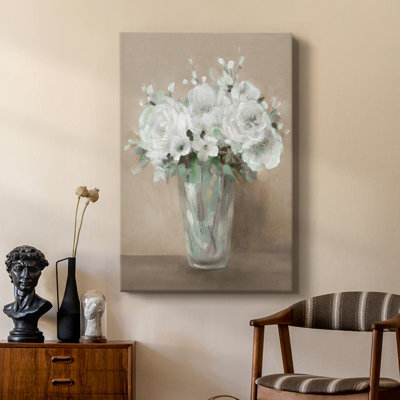 Fleurs blanches - galerie Cavas sur mesure