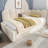 Upholstered Daybed Bed With Storage,Ottoman Bed Twin Size Single Sofa Bed, Daybed With Hydraulic Storage Bed Frame, With Metal Slatted Frame, Velvet, Beige (Without Mattress)-392399037