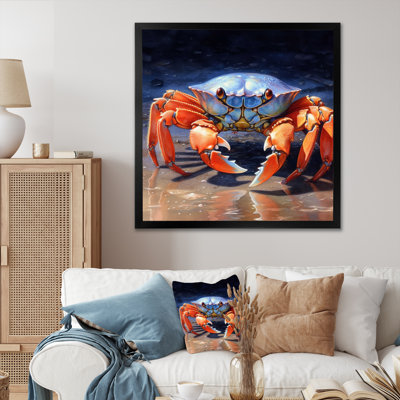 Crab Beachcombers V sur toile