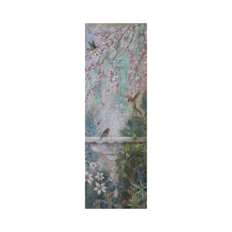 Magic Spring 1 Piece Wrapped Canvas Painting, 182.88 cm H x 60.96 cm W